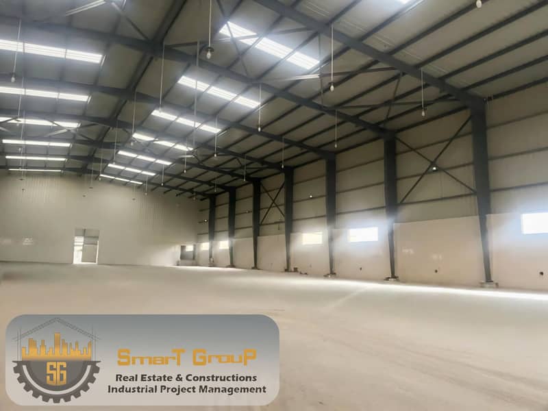 مصنع للايجار بموقع متميز في مدينه العاشر 0