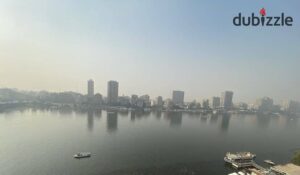 28,000,000 ج.م لسرعة البيع شقة دوبلكس للبيع علي النيل مباشر في المنيل شارع عبد العزيز ال سعود