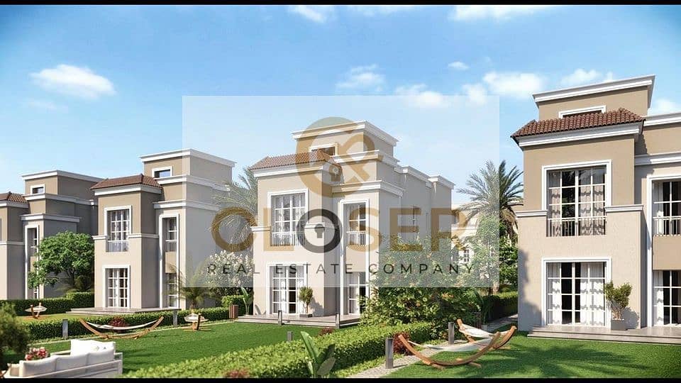 تاون هاوس بخصم 50% وبالتقسيط بجوار مدينتى فيو لاند سكيب  ف بترفلاي THE BUTTERFLY 0