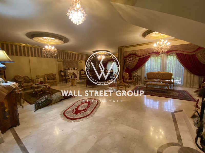 فيلا للبيع 450م في التجمع الخامس (كمبوند لي روا) سوبر لوكس 0