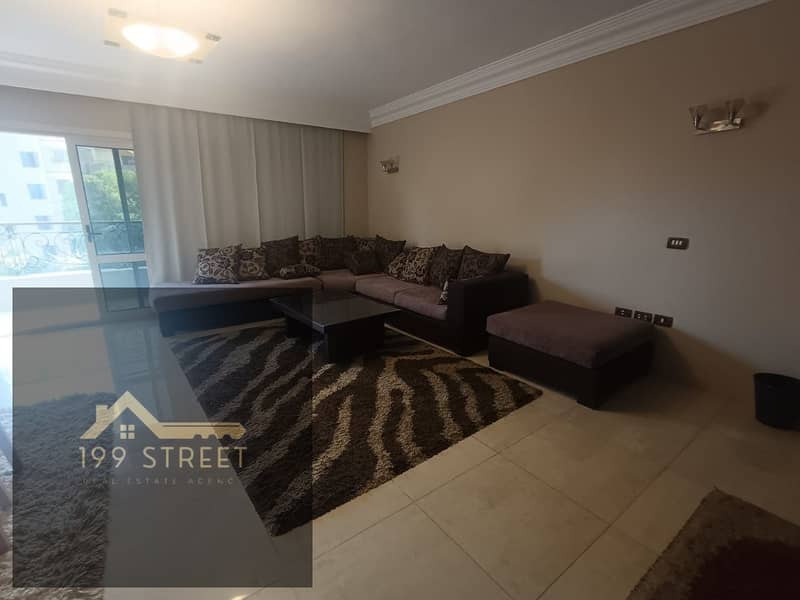 شقة  للإيجار دوبلكس أنيقة  بسرايات المعادي – الدور الخامس، ٣ غرف نوم (منها ماستر) + ٢ حمام + حمام ضيوف، بسعر ١٥٠٠ دولار أو ٧٢,٠٠٠ جنيه شهريًا. 0