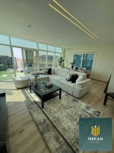 6,500,000 ج.م ستوديو للبيع 137م متشطب و مفروش بالتكيفات + جاكوزى استلام فورى فى التجمع الخامس بكمبوند امورادا التجمع الخامس القاهرة الجديدة