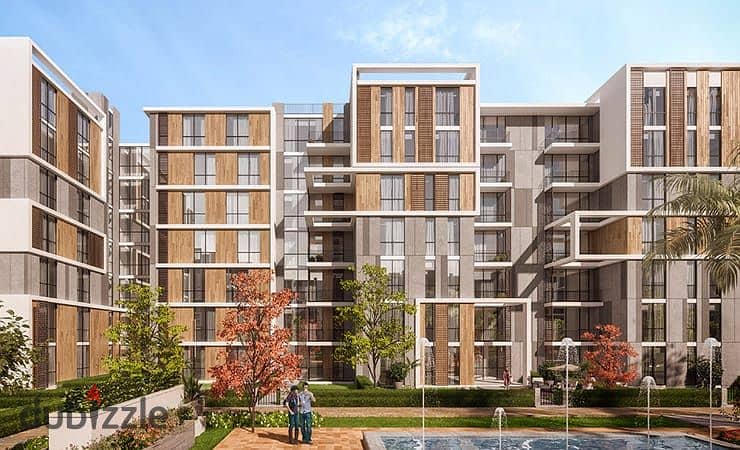 شقة 138 م في كمبوند هاب تاون المستقبل سيتي 0
