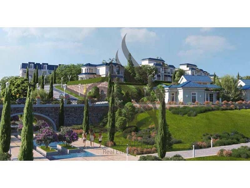 اي فيلا جاردن للبيع في ماونتن فيو اي سيتي التجمع الخامس بمقدم و اقساط  اقل من سعر السوق موقع مميز 0