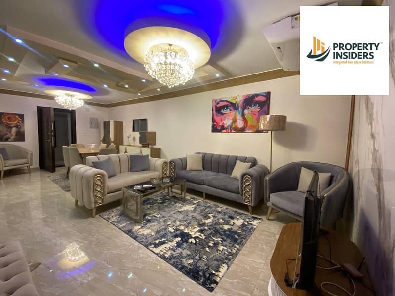 شقة 2 نوم للإيجار المفروش في تفرعات جامعة الدول 0