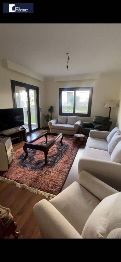 شقه بجاردن للبيع في ديستريكت 5  التجمع يالتقسيط متشطبه بالكامل 0