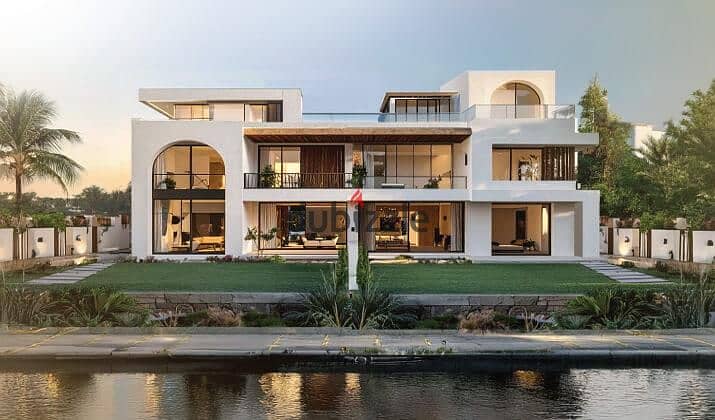 بأقل سعر فيلا منفصلة متشطبة  في جريان الشيخ زايد 0