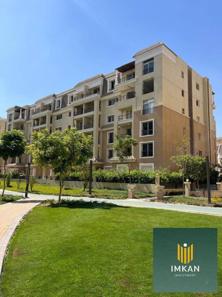 شقة للبيع فيو على النادى و لاند سكيب بكمبوند سراي القاهرة الجديدة بجوار مدينتي بخصم كاش 50% 0