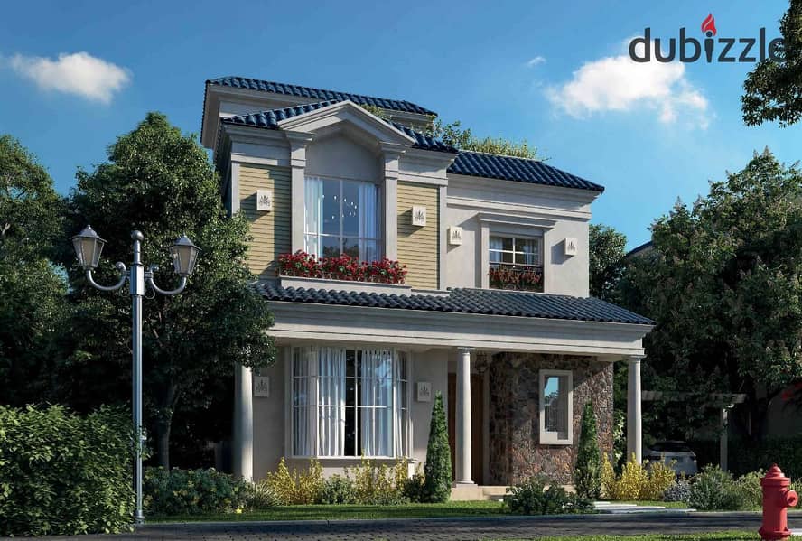 تاون هاوس متشطب في ماونتن فيو اكتوبر باطلالة علي الاهرامات وقريب من نيو جيزة 0