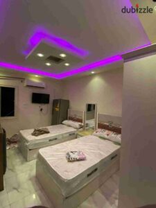 استوديو دبل مفروشه بالحى الاول اكتوبر 6,500 ج.م