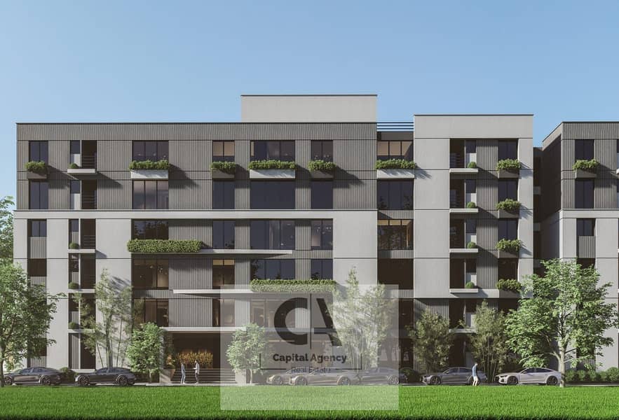 بسعر اللونش شقه للبيع في قلب التجمع الخامس سور في سور مع باتيو اور بدفع مقدم 5% واقساط علي 10 سنوات  | ايزولا كواترو | Isola Quattro 0