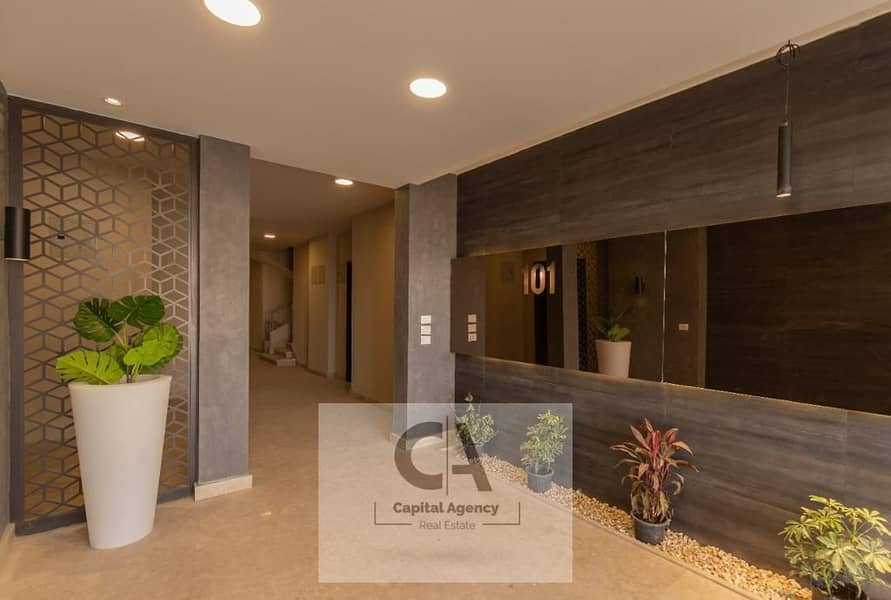 شقه للبيع 3 غرف بتشطيب كامل استلام فوري في قلب التجمع الخامس في ذا ادريس ايست وبالتقسيط علي اطول فتره سداد * The Address East * 0