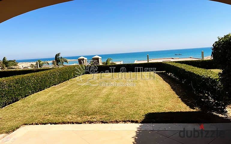 توين هاوس للبيع فيو البحر مفروش بالتكييفات فى لافيستا 2 العين السخنة - La Vista 2 Ain Sokhna 0