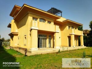 فيلا للايجار في مدينتي نموذج B اعلي تميز و افضل فيو علي الجولف (950م) 130,000 ج.م