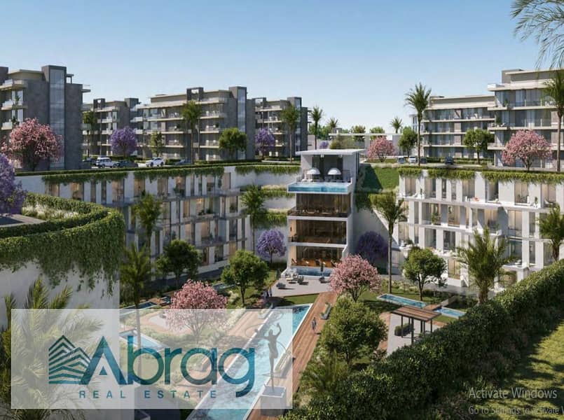 شقة فاخرة للبيع في كمبوند كايت بمقدم 1% و اقساط علي 10 سنين 0