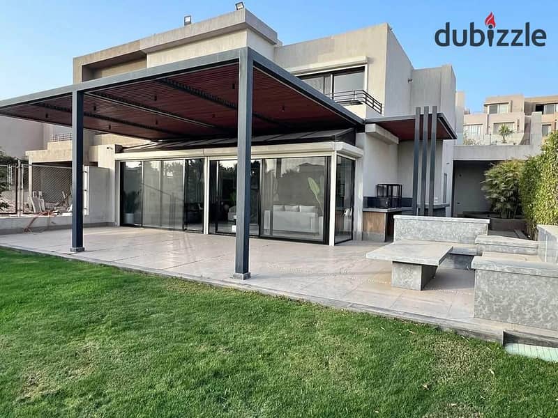 توين هاوس جاهز للاستلام فيو الجولف فى جولف فيوز بالم هيلز دقائق من نيو جيزه 0