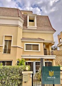 تاون هاوس للبيع بجاردن بمقدم 650,000 بالتقسيط على 12 سنه وفي حالة الدفع كاش بنخصم 50% في كمبوند سراي سور في سور لمدينتي 9,000,000 ج.م