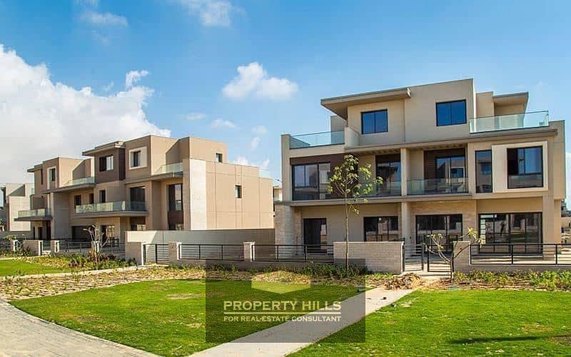 اخر فيلا تاون هاوس استلام فوري مع سوديك - SODIC في كمبوند VYE في الشيخ زايد 0