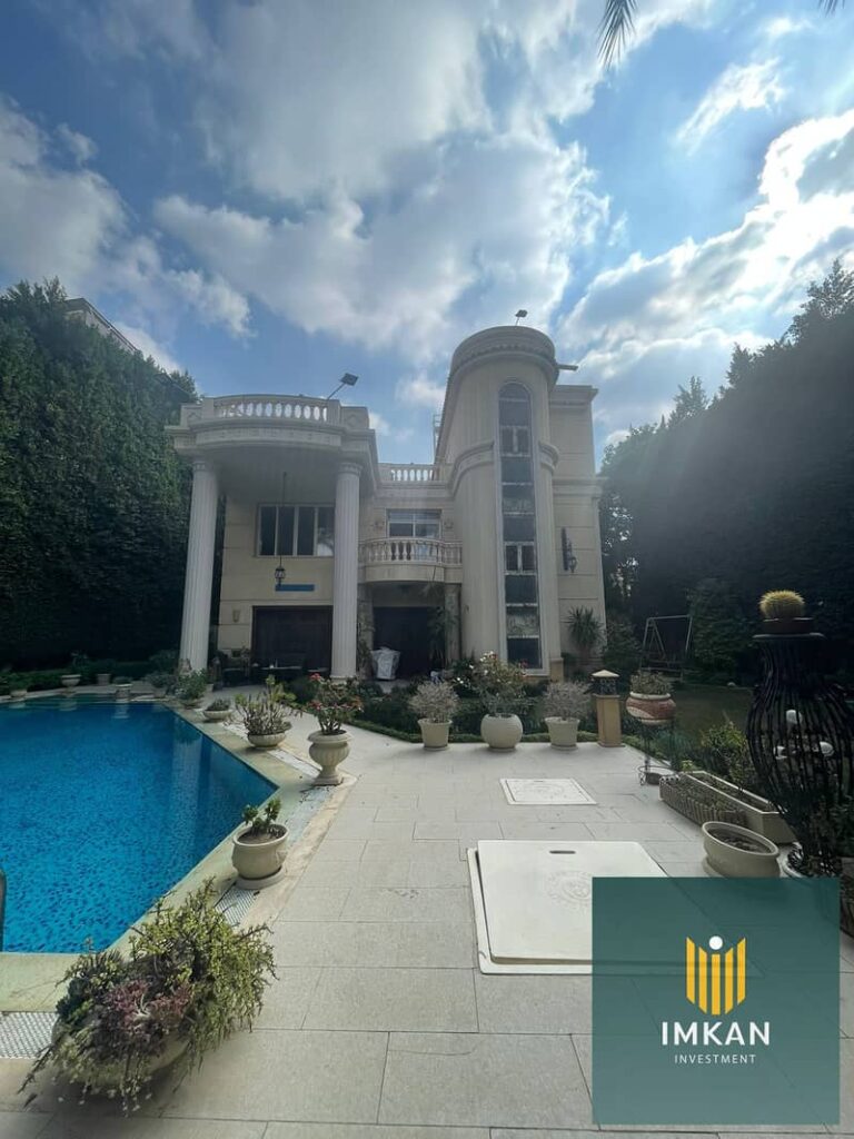 فيلا للبيع (جاهزة للمعاينة) فى كمبوند الباتيو تاون EL patio town بجوار الجامعة الامركية 0