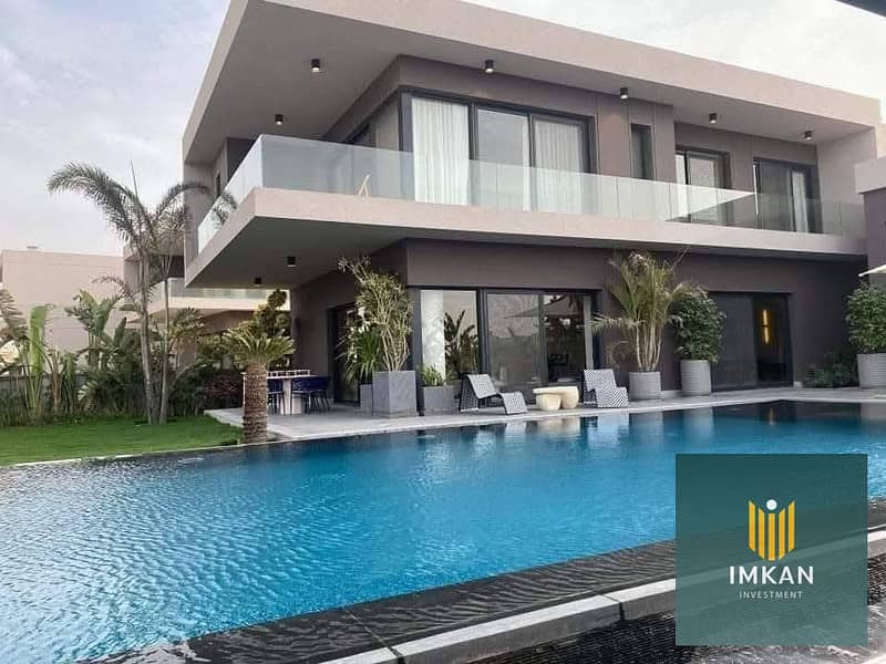 فيلا مستقلة 575م / برايم لووووكيشن/ استلام فورى/ للبيع بالتقسيط على 5 سنين بكمبوند سعادة - سعاده - saada التجمع الاول - القاهرة الجديدة 0