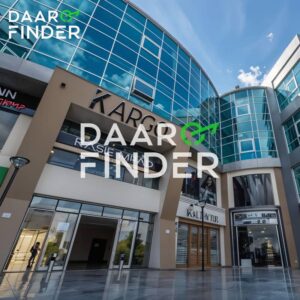 مكتب جاهز 65م² بواجهة بانورامية على البلازا والشارع Kargo Mall تشطيب كامل الشيخ زايد شارع الشباب | عائد قائم مؤجر 6,175,000 ج.م