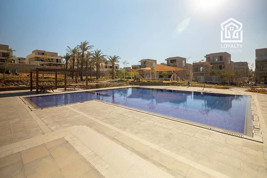 توين هاوس بمقدم واقساط لوكيشن رائع في التجمع واقل سعر في بالم هيلز  Twin House for Sale Palm Hills New Cairo 0