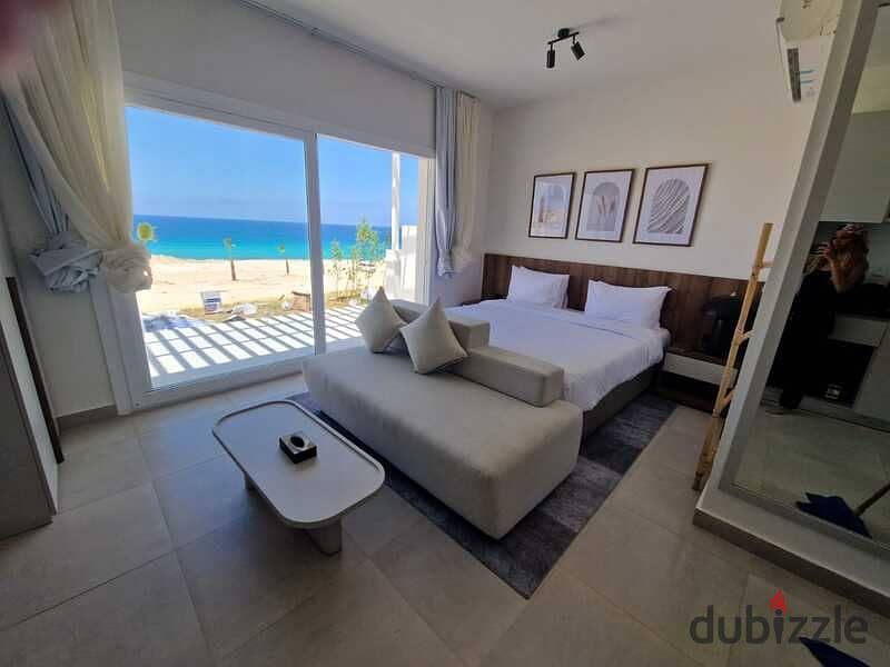 شالية غرفتين بجاردن متشطب في ماونتن فيو راس الحكمة 0