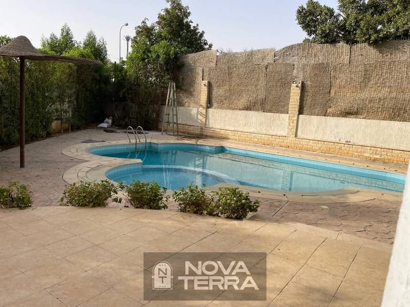 توين هاوس twin house مفروش للايجار كمبوند الصفوه - الشيخ زايد - توسعات شرقيه  علي طريق محور26 يوليو خلف بنزينه chill out Sheikh Zayed 0