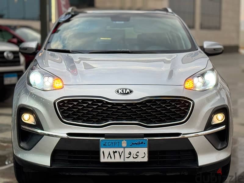 KIA SPORTAGE 2022 HIGH LINE PLUS KM 68000  فابريكه صيانات 0