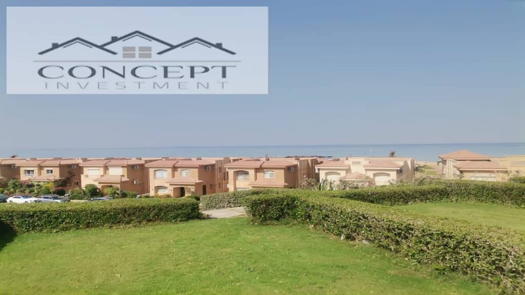 توين هاوس صف ثاني بموقع مميز جدا يطل على البحر بسعر مميز في تلال العين السخنة 0