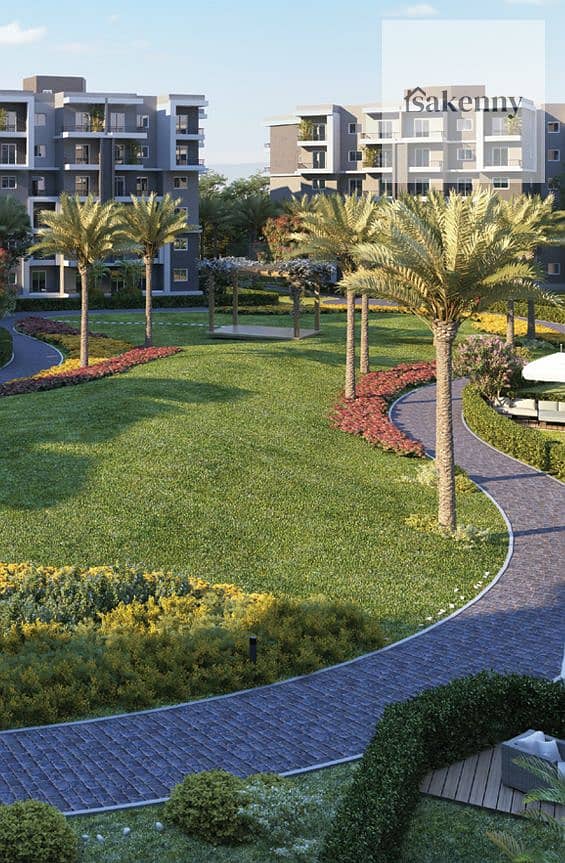 ادفع5% فقط  للبيع شقه  في أشجار سيتي  وقسط على 12 سنة في قلب اكتوبر ! 0