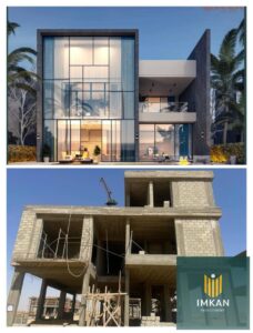 فيلا مبنية 375م بكمبوند سعاده – saada horizon بالتجمع الاول panorama lagoon – للبيع 52,000,000 ج.م