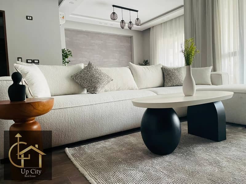 شقه مفروشه ٣ غرف نوم  للايجار في سوديك فيليت التجمع الخامس المربع الذهبي القاهرة الجديدة سكاي كوندوز 0