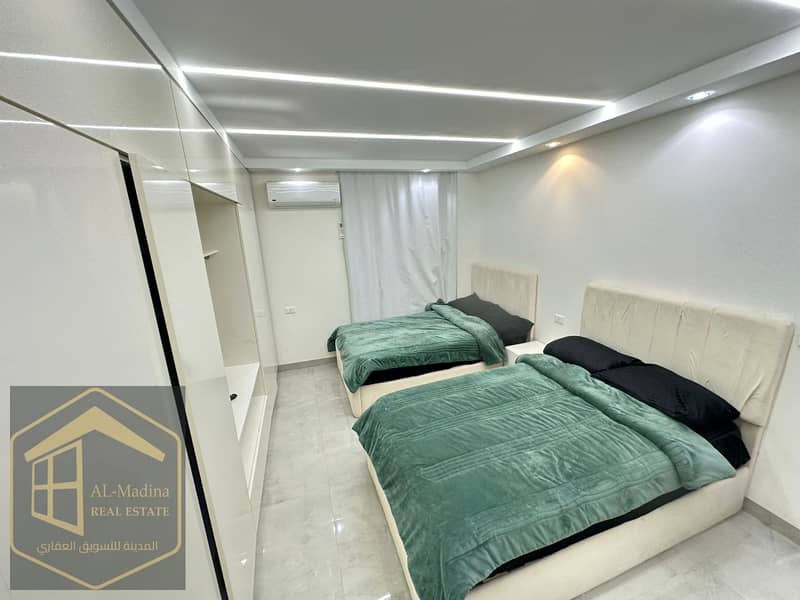 شقة مفروشة للإيجار في الرحاب – 155م بتشطيبات خاصة 0