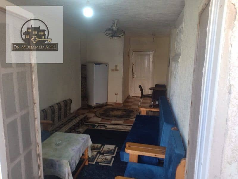 شقه مفروشه للايجار اليومي شهر العسل تطل ع البحر البيطاش الاسكندريه 0