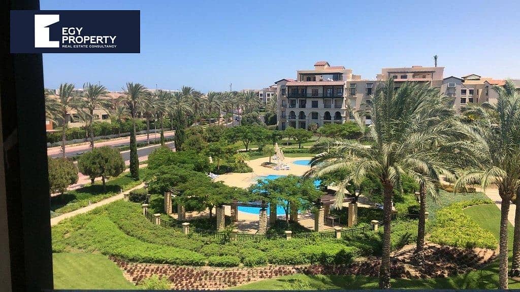 اشترى الان بنتهاوس شالية للبيع في مراسي الساحل الشمالي مباشر على حمام السباحة 0