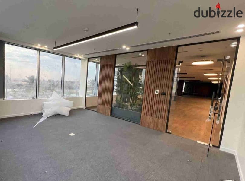مقر اداري للايجار 500متر في مبني اداري مميز التجمع الخامس Office For Rent 500Sqm In Fifth Settlement 0
