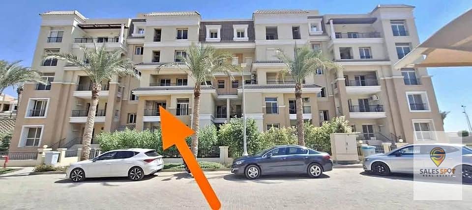 شقة بنص السعر لسرعة البيع في كمبوند سراي Sarai سور في سور مع مدينتي 0