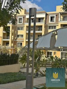 4,500,000 ج.م شقة للبيع 132م فيو على لاند سكيب فى كمبوند سراي القاهرة الجديدة و خصم كاش 50%