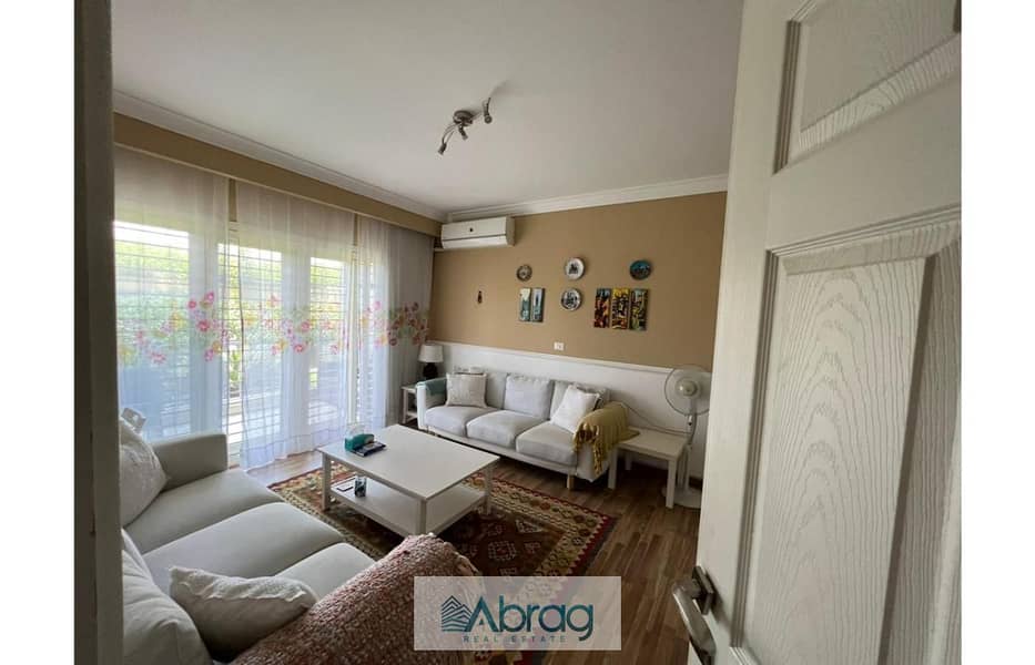 شقه بجاردن للبيع في الشيخ زايد داخل كمبوند ذا ادريس 0