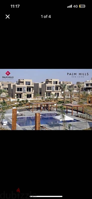 Palm hills new cairo cleo studio with garden for sale 0