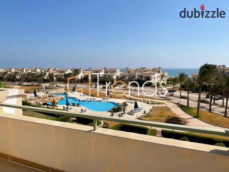 شالية 165  متر صف رابع يطل على البحر و حمام السباحه  فى لافيستا 3 العين السخنة وبأفضل سعر بالفرش والاجهزه الكهربائيه 0