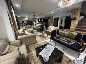 دوبلكس أرضي وأول للبيع متشطب بتصميم ذكي وحديقة خاصة بمساحة واسعة. في كومباوند أمورادا – التجمع الخامس 13,500,000 ج.م