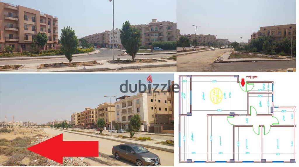 شقة 170م واجهة جاردن فيو بالقرب من بوابة 2 مدينتي 0