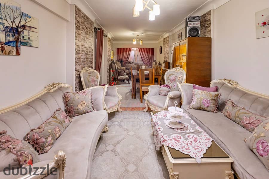 شقة للبيع 105م - المندرة ( ش جمال عبد الناصر ) 0