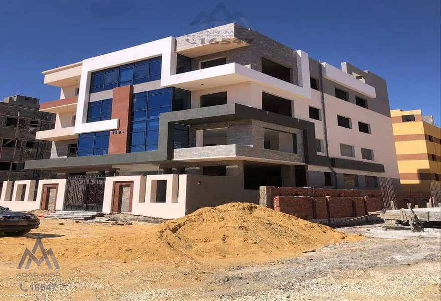 شقة 155 متر للبيع في النرجس الجديدة منطقة الفيلات القاهرة الجديدة 0