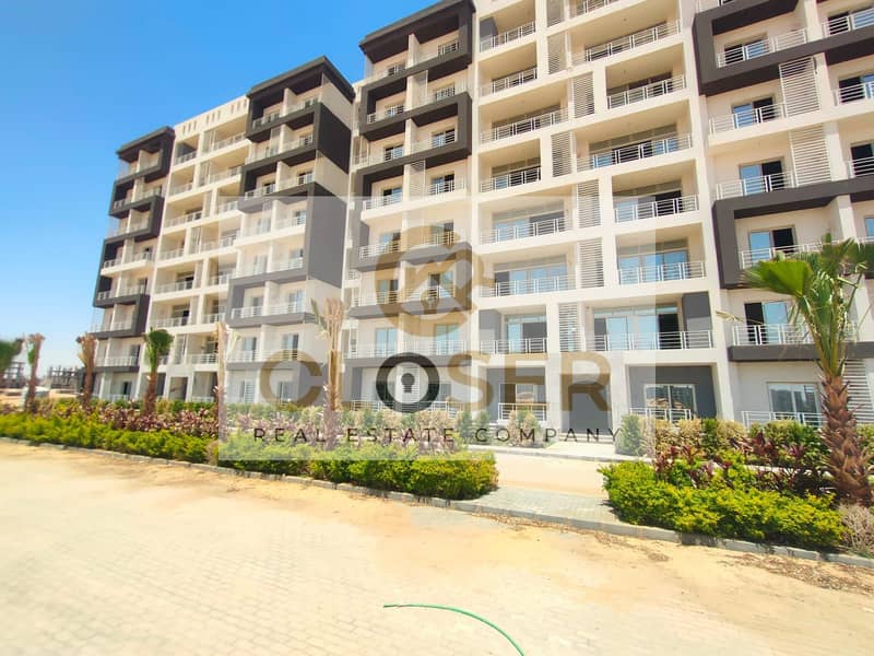 بخصم 45% - شقة 120 متر للبيع في كمبوند سيتي اوفال العاصمة الادارية City Oval Compound in New Capital 0