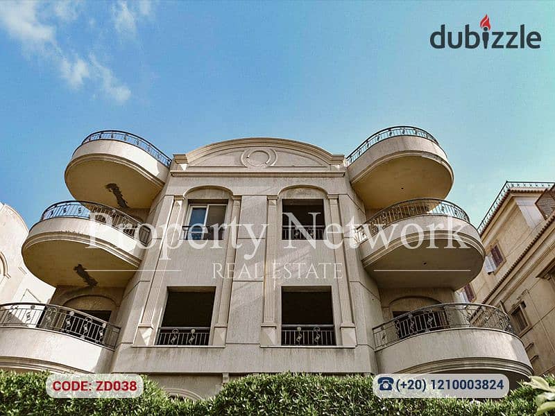 فيلا للبيع مقسمه الى وحدات – الحي الثالث، القاهرة الجديدة  ، موقع مميز جاهزة للاستلام الفوري 0