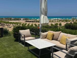 شالية للبيع في تلال الساحل الشمالي متشطب بالكامل وفيو علي البحر و البول 9,000,000 ج.م