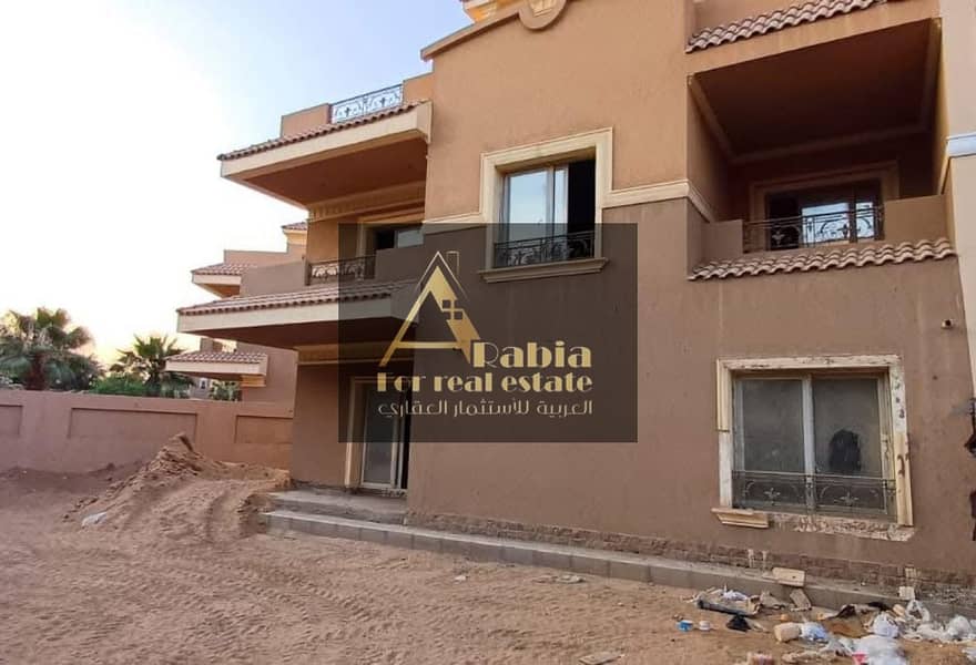 فرصة مش هتتعوض! توين هاوس بنصف تشطيب للبيع لوروا - Le Rois 0